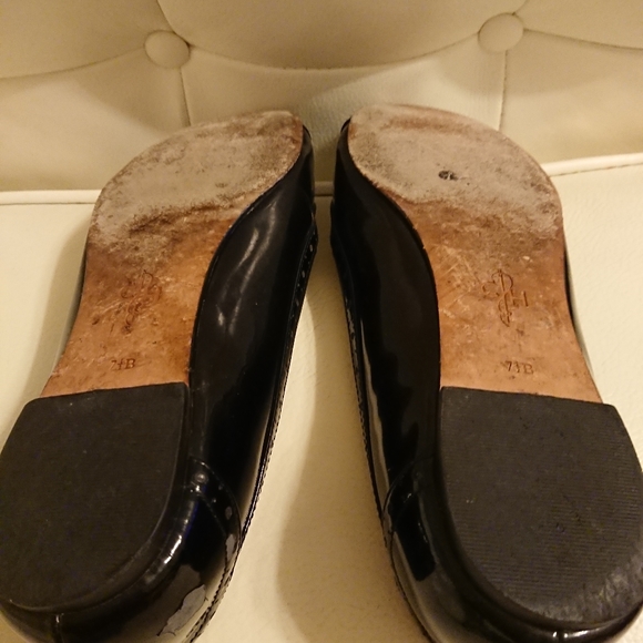 Cole Haan Black Patent Flats - Picture 3 of 4